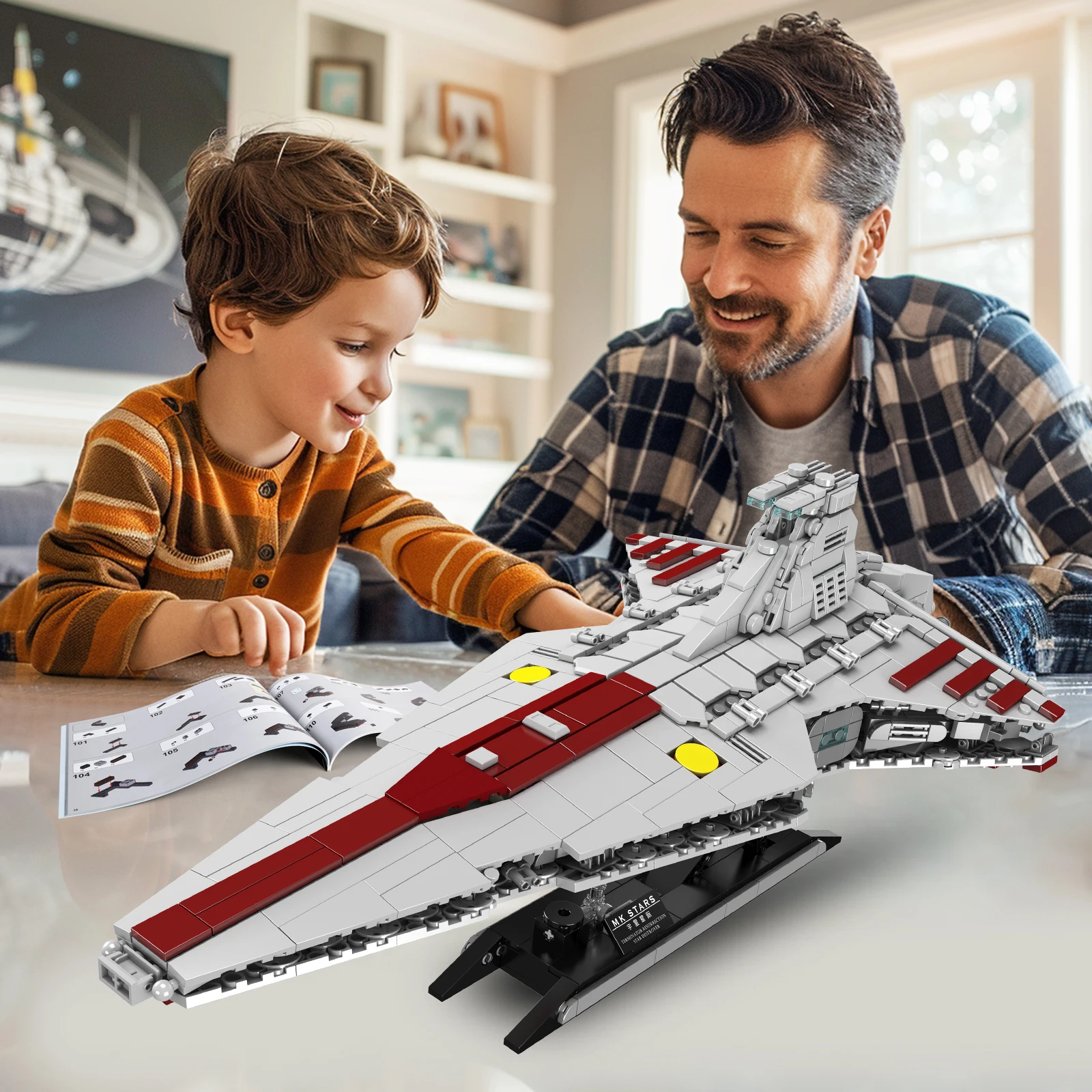 Lego Venator Moc With Interior Venator-class Star Destroyer UCCS Model