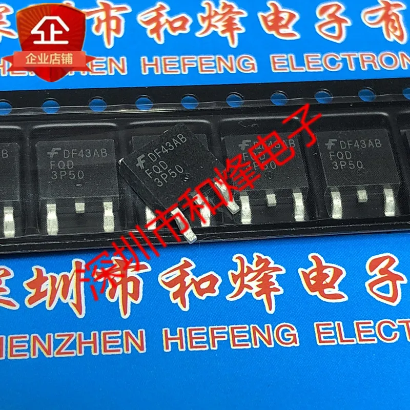 

5PCS-10PCS FQD3P50 TO-252 -500V -2.1A NEW AND ORIGINAL ON STOCK