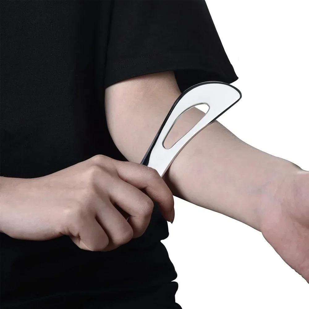 Рисунок 3 - Скребок для мышечной ткани гуаша из нержавеющей стали