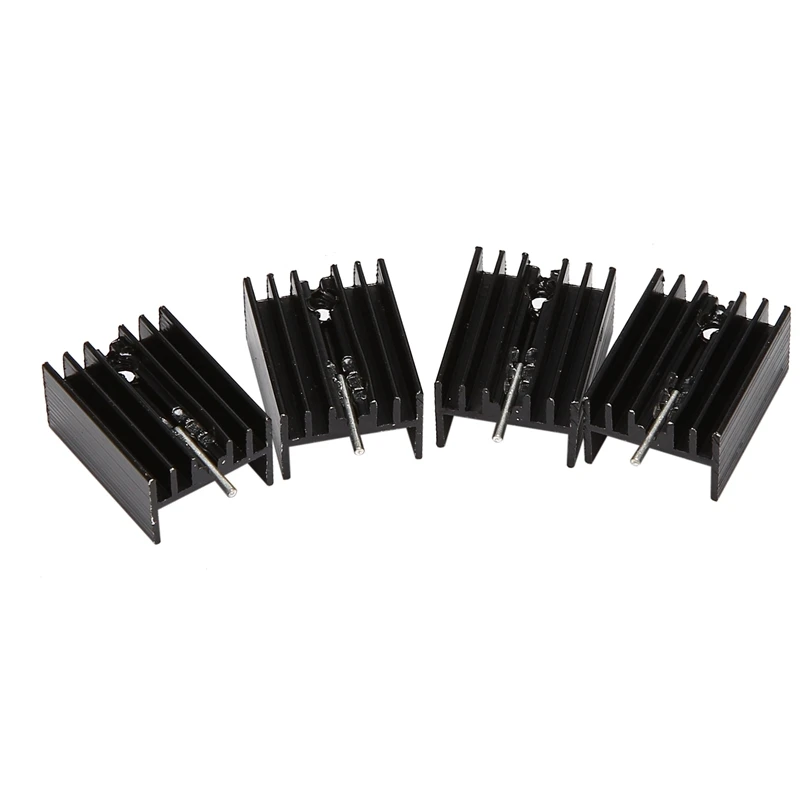 Aluminium Heatsink 100 Pcs 20X15x10mm Aluminium TO-220 Heatsink TO 220 Heat Sink Transistor Radiator TO220 Cooler Cooling