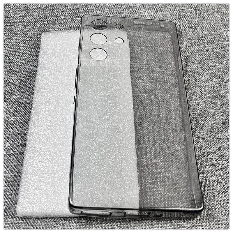 Shockproof Black Silicone TPU Case - Lightweight and Simple Protective Cover