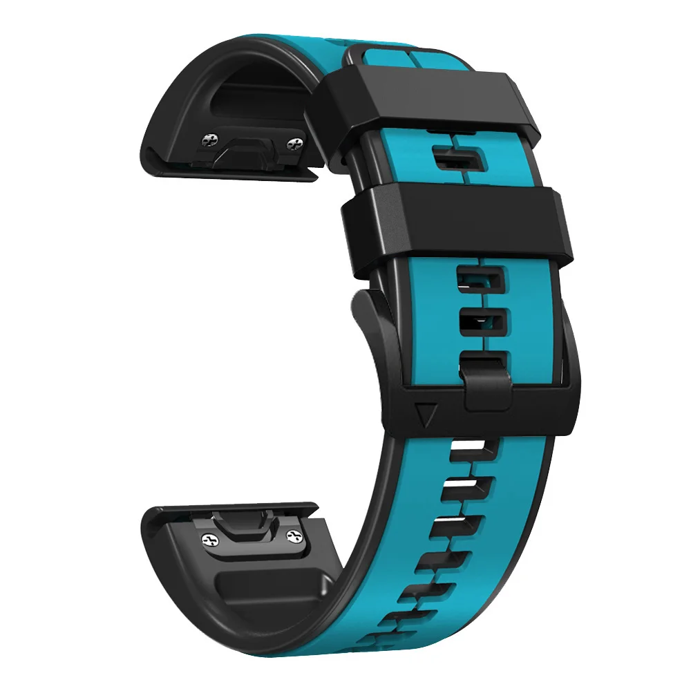 Soft Silicone Smartwatch Wristband Bracelet - 22mm & 26mm Watch Strap