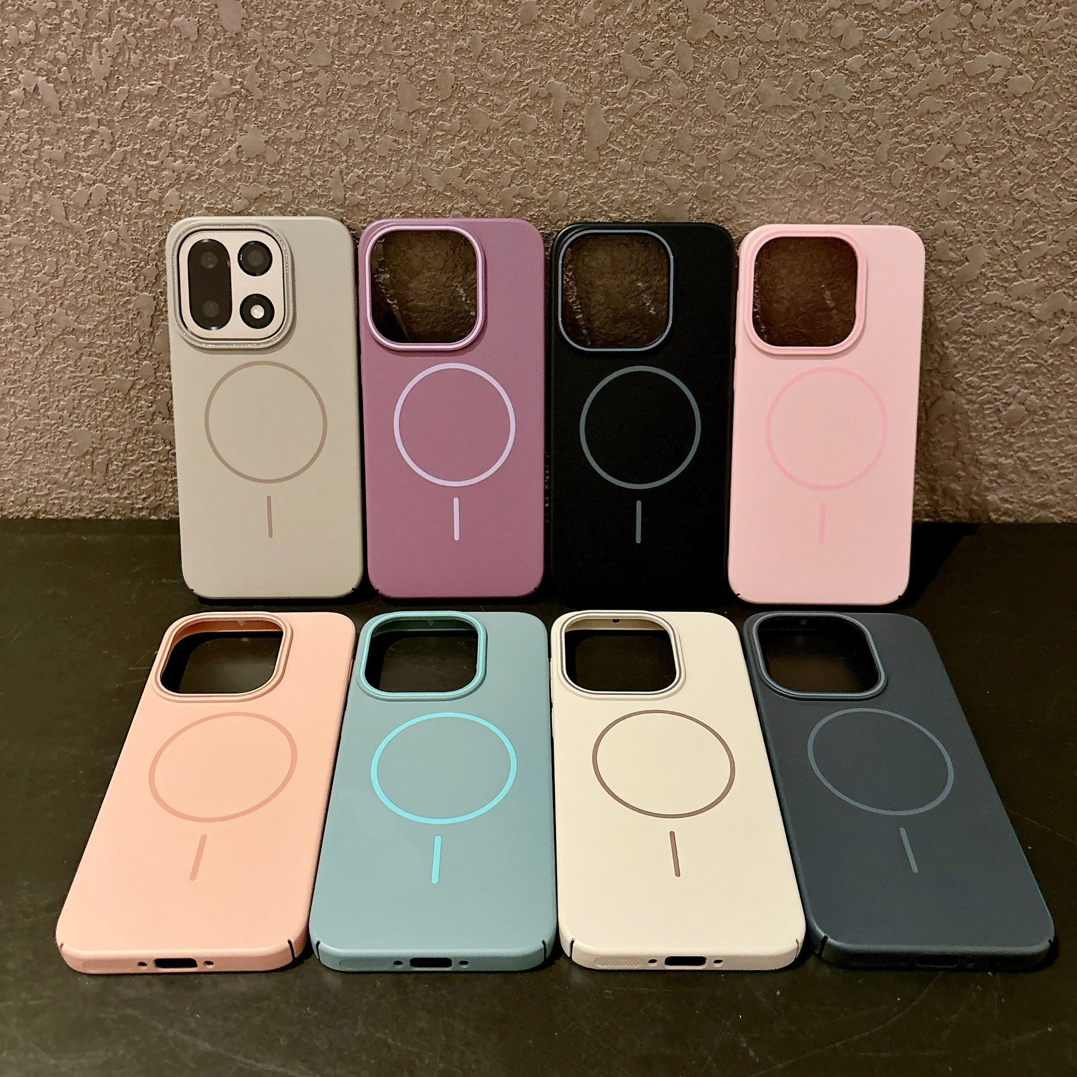 Candy Color Magnetic Case - Hard PC Cover
