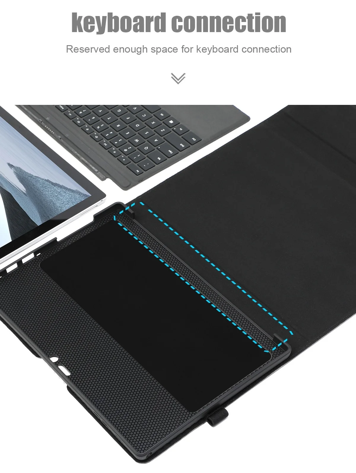 Surface Pro, TPU Holder Capa Bag, Go