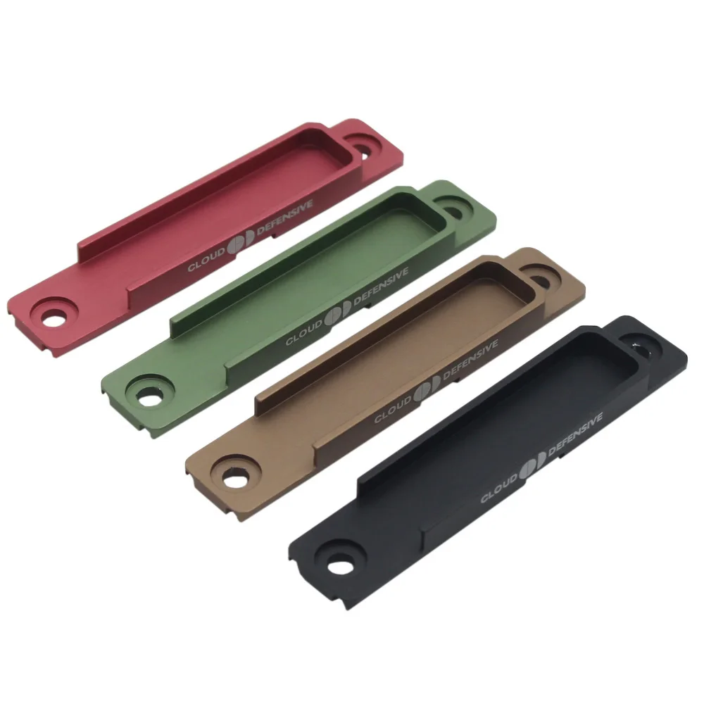 Airsoft Aluminum CNC Picatinny Rail Pocket Panel For M300 M600 Tactical Flashlight DBAL-A2 Mount Pressure Pad Light Mount picatinny rail accessories,weapon flashlight mount