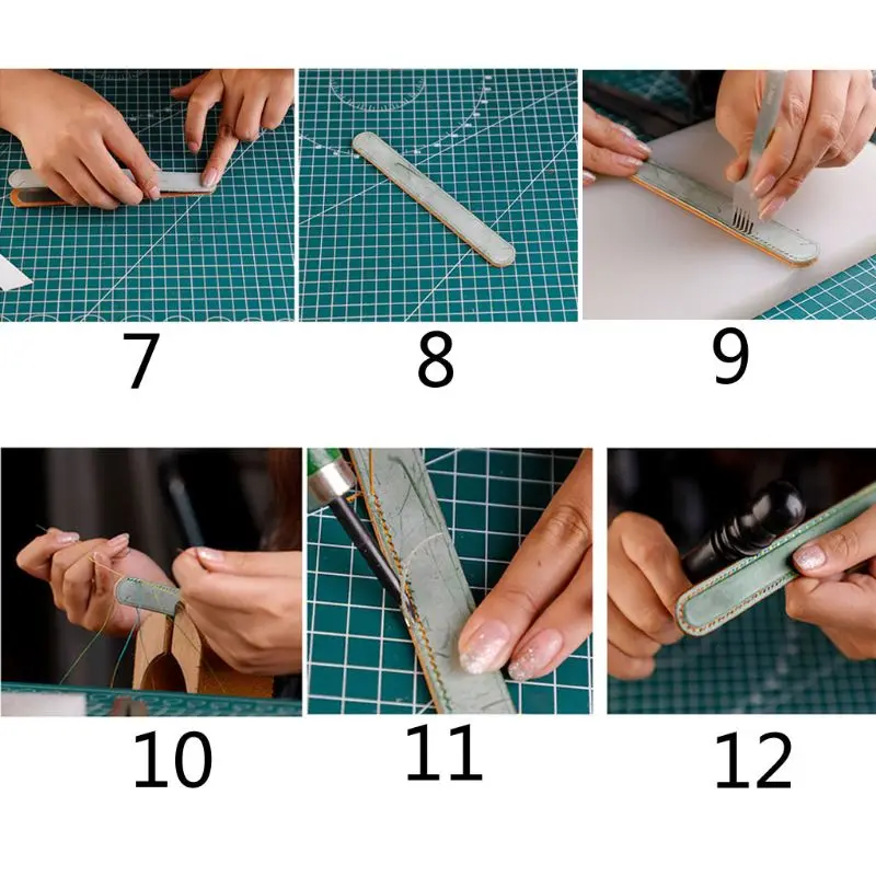 Q0KE 10 Pcs Stainless Steel Bracelet Blank Cuff Bangle Blank DIY Leather Cuff Bangles Jewelry Making for Birthday Presents 4