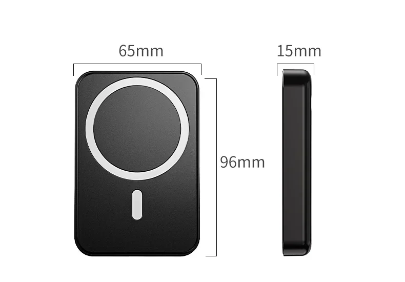 New Magnetic Power Bank External Auxiliary Spare Battery for IPhone 12 13 14 15 Portable Wireless Charger with Bracket Powerbank 18 S5e556b085f5f4a3d9444c41e835e1179H