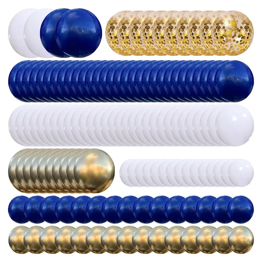 

Navy Blue Balloons Garland Kit DIY Gold White Birthday Party Wedding Girls