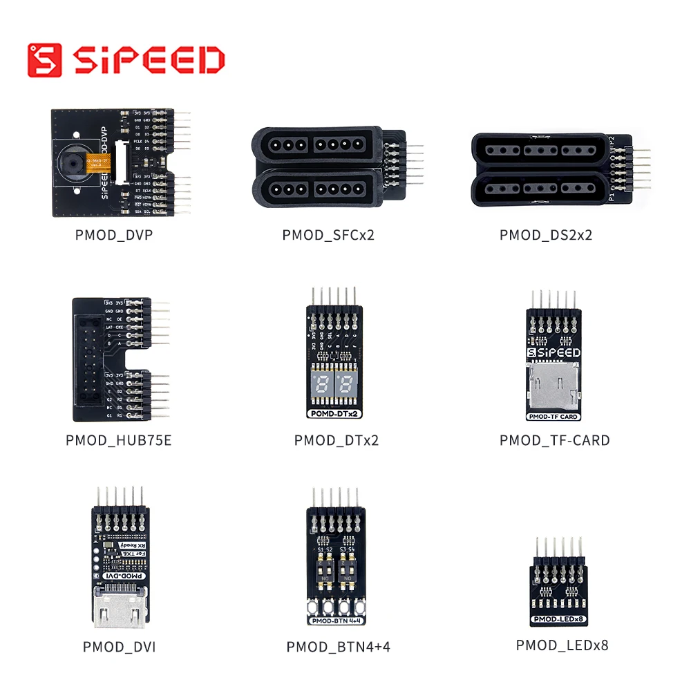 Sipeed Tang FPGA PMOD Module LED Switch HDMI Camera Digital