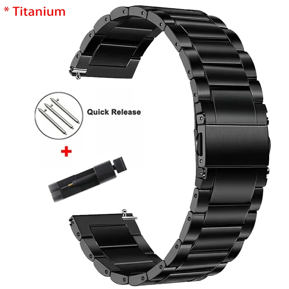 Titanium Luxury Watchband - 22mm Premium Strap