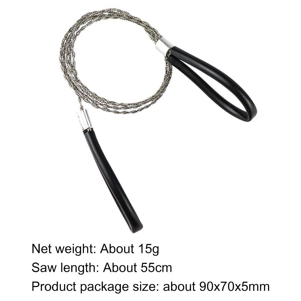 Manual Cutting Chain Saws Outdoor Camping Hiking Travel Emergency Survive Tool 6