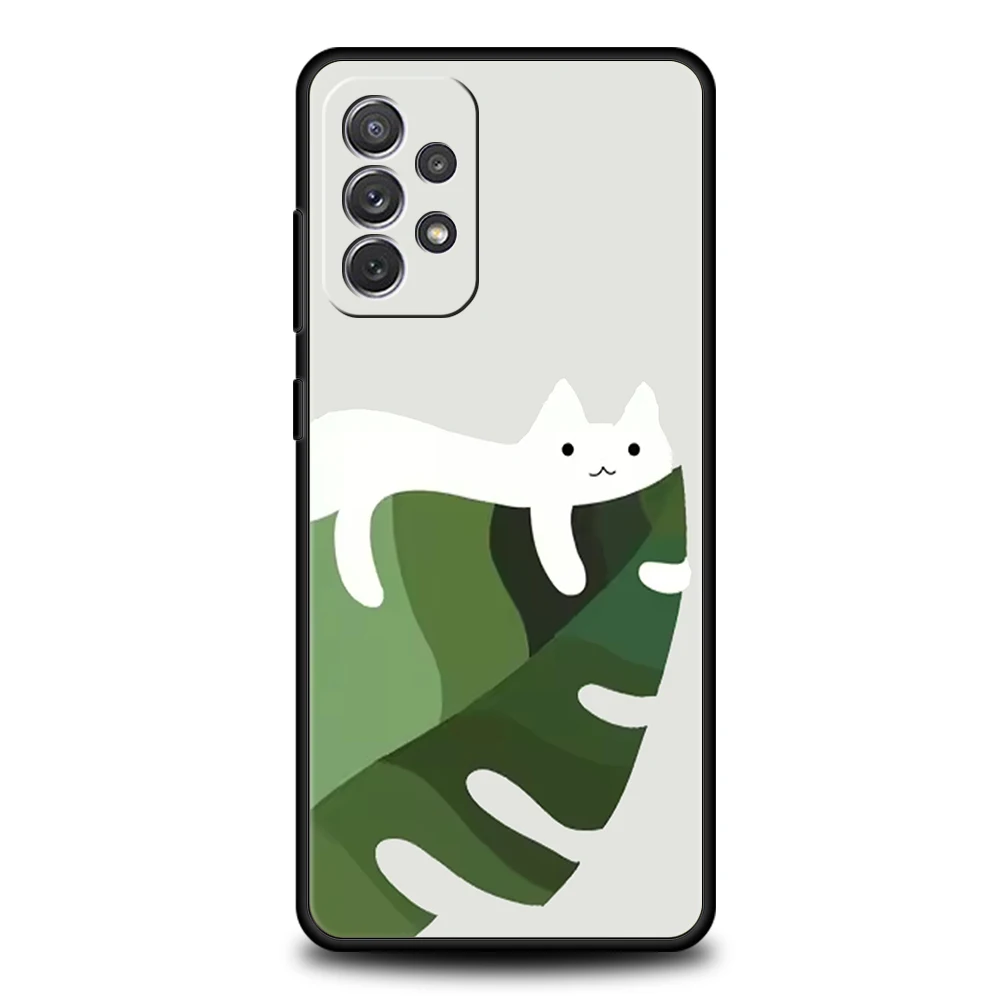 Cute Cat Design Phone Case Cover - Stylish and Durable Protection