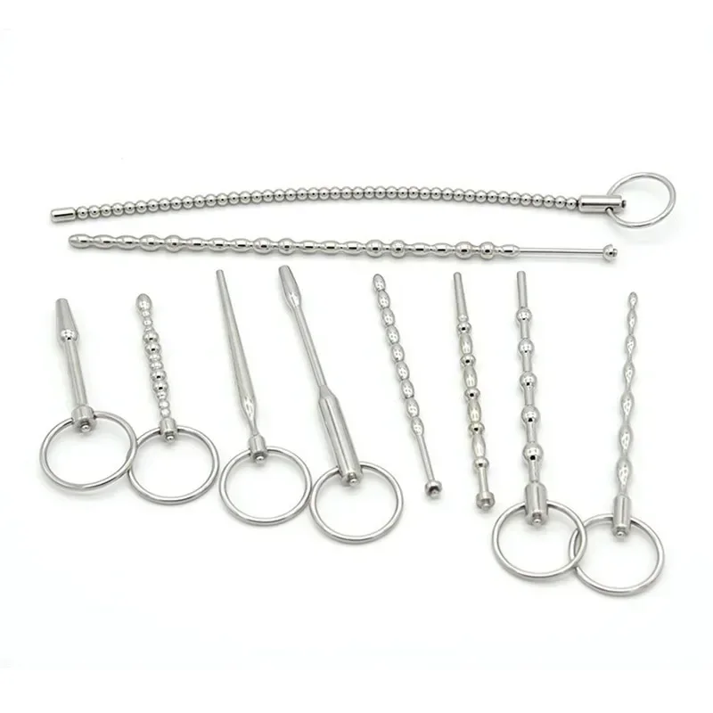 Electro Sex Urethral Sounding Rod Electric Shock Horse Eye Stick Electro Penis Plug Dilator Male Stimulator Bdsm Toys