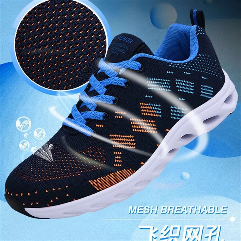 Cheap Summer Men's Running Shoes Sneaker Lightweight Walking Mens Sneakers Breathable Mesh Sport Shoes Male Athletic Trainers