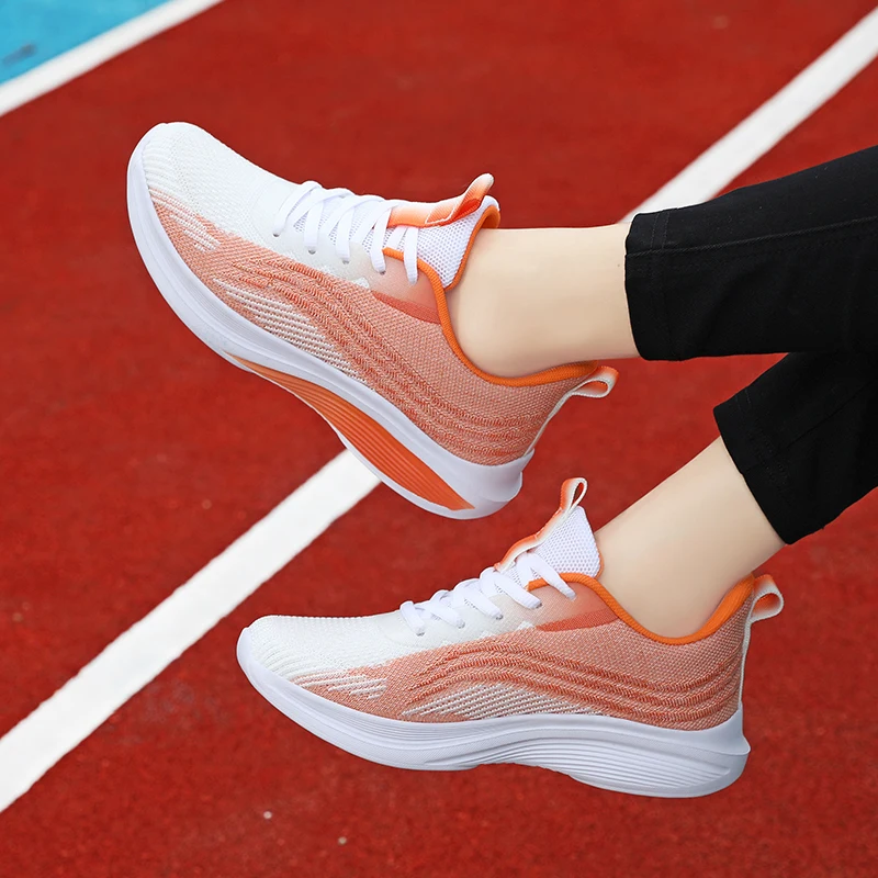 2023 Woman Sneakers Mesh Summer Breathable Casual Shoes Fashion Thick Sole Lightweight Outdoor Running Shoes for Women Tennis