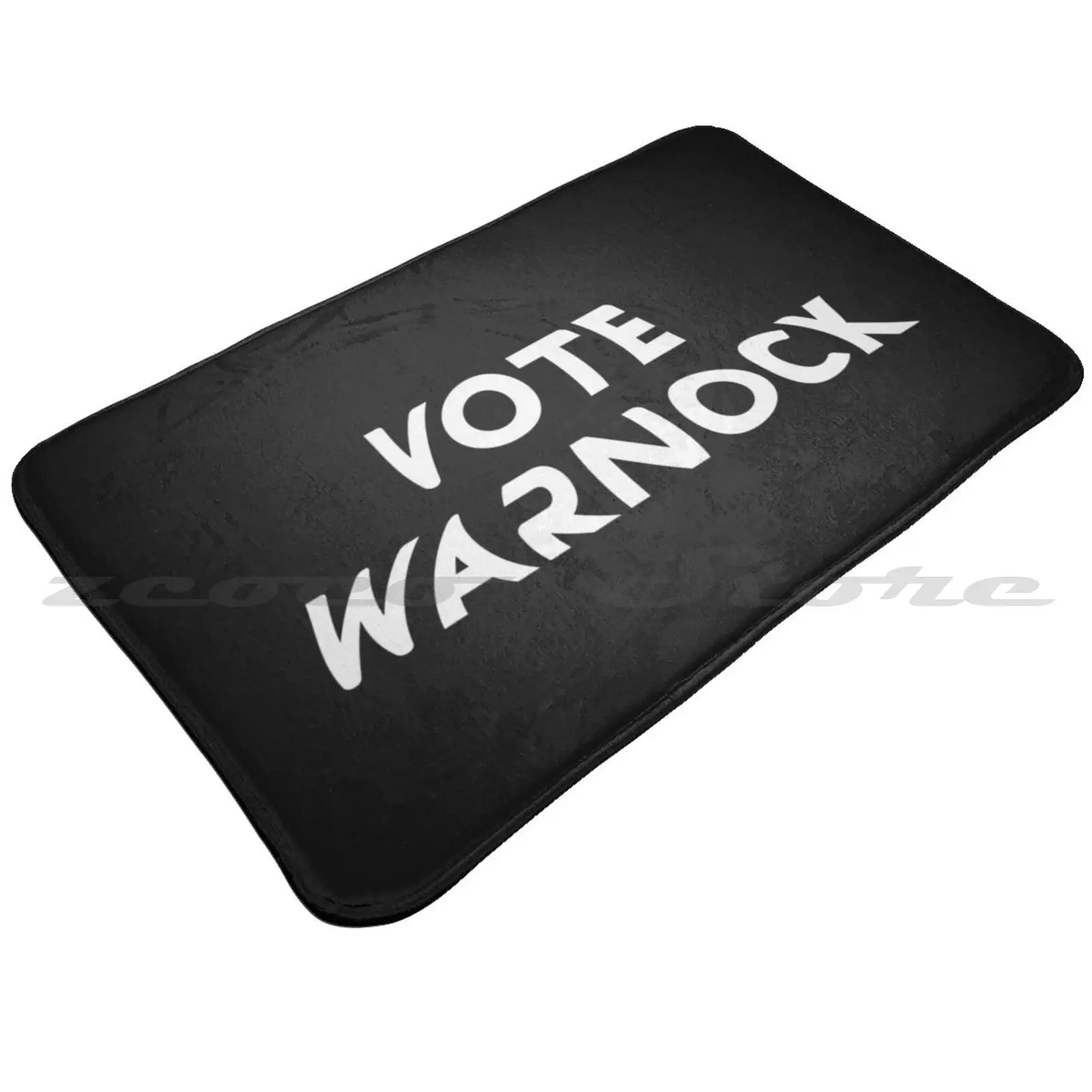 Забавная Подарочная маска Vote Warnock коврик нескользящий впитывающий воду дверной