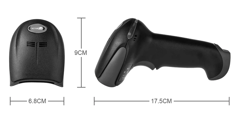HW NETUM NT-2012 Handheld USB 1D Barcode Scanner CN/RU/ES barcode scanner