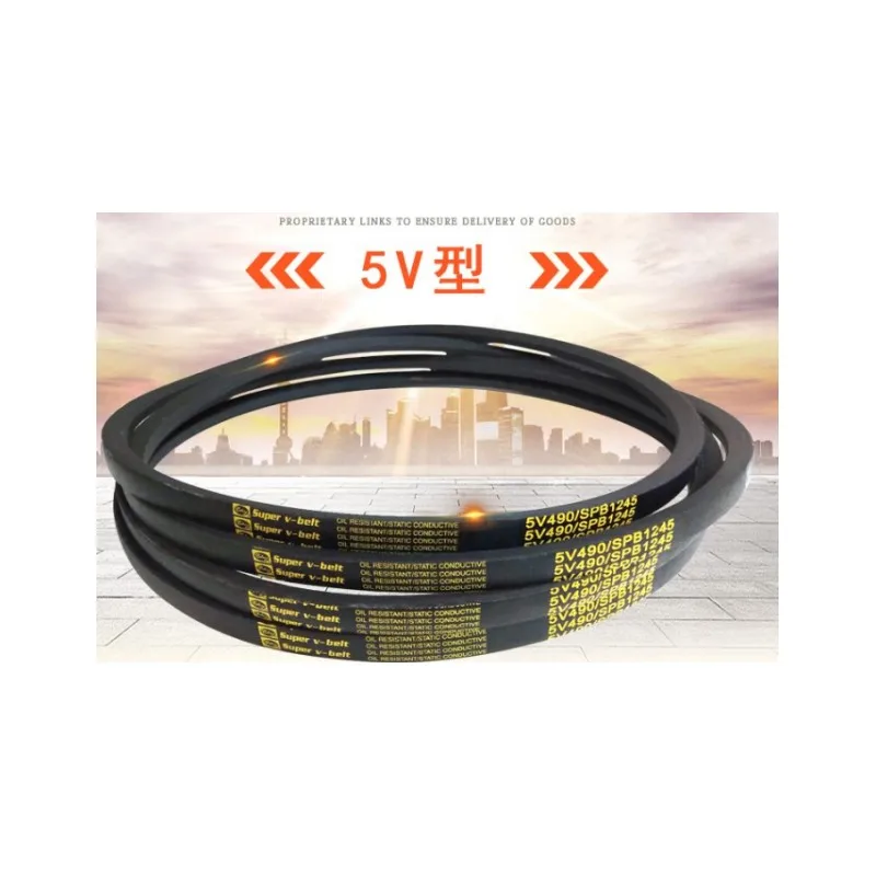 5 V460 5 V480 5 V490 5 V500 5 V520 5 V530 La Wedge Wrapped V-Belt Industry Black Rubber 5V (15N) Tipo Vee V Belt