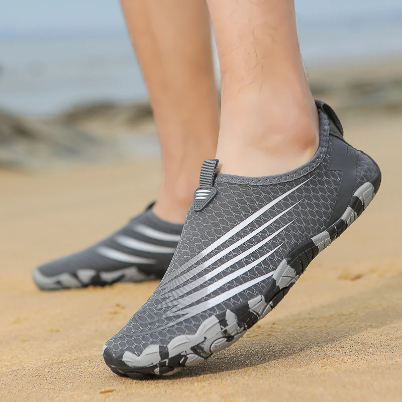 Quick-Drying Water Shoes Man Aqua Shoes Summer Beach Seaside Swimming Sandals Breathable Hiking Surfing Wading Footwear New