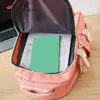 5pcs Backpack Combo Set Large Capacity School Bags Set Canvas with Pendant Soft for Primary Middle School Students 4