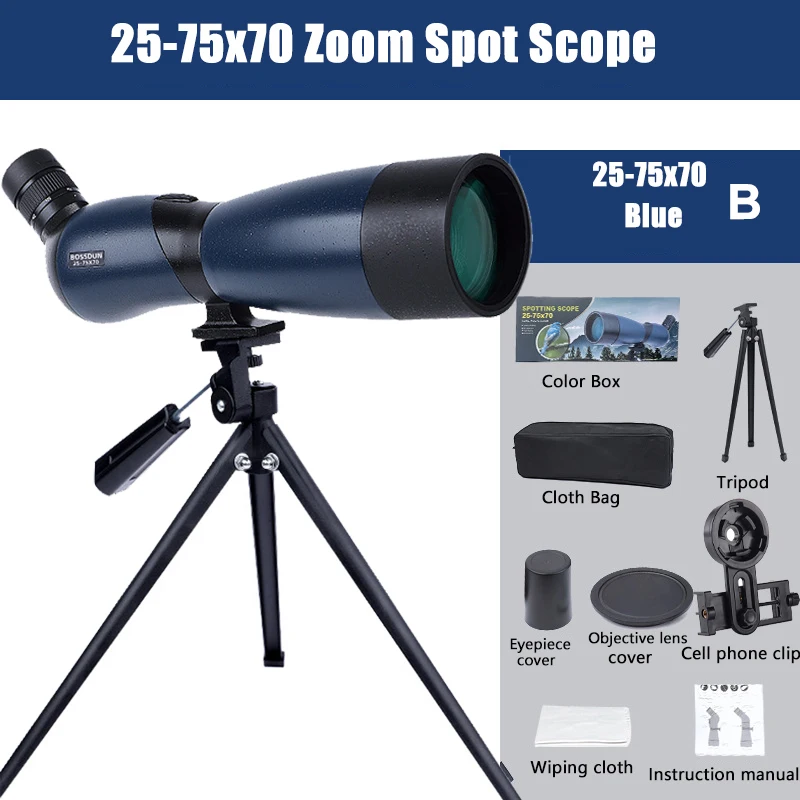 Sv28 25-75x70 Telescopio Monocular De Gran Alcance