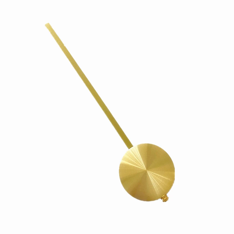 30CM Quartz Clock Pendulum Bob Gold Color DIY Grandfather Clock Swing