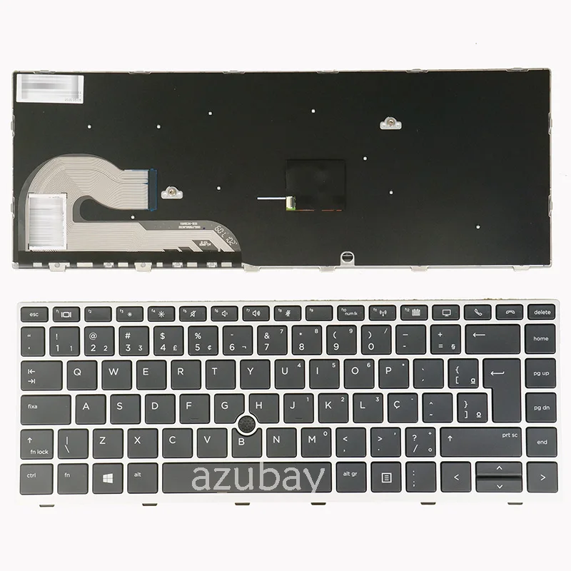 Ʈ Ű HP Elitebook 745 G5 G6, 840 G5 G6, 846 G5 G6 ZBook 14u G5 G6 BR RU GR CF IT SP FR US THAI UR QWERTY