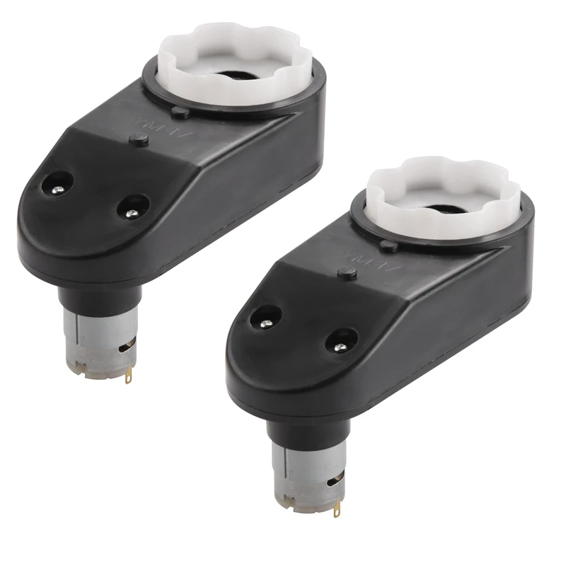 2X RS390 Electric Motor Gearbox 12V 15000RPM Car DC Motor Gear Box For Kids Electric Off-Road Vehicle Car Toy
