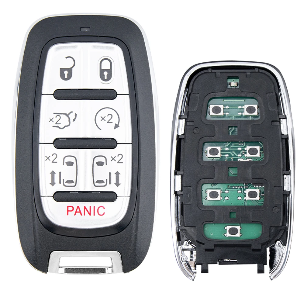 SilKY Keyless Smart Key Proximity Remote Fob 433MHz 4A Chip M3N-97395900, 68217827 AC for Chyrsler Pacifica