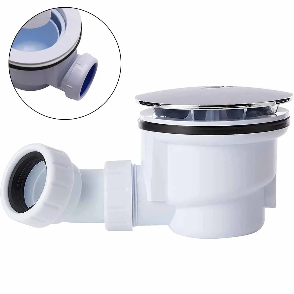 

1PCS Water Strainer Shower Tray Waste Trap ABS&PP Plastic Floor Drain Basin Drain 10002007 Water Strainer For Bathroom Part