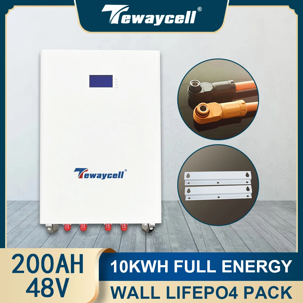 48v 200ah Lifepo4 Battery Pack 10kwh Power 6000 Cycle Lithium Iron ...