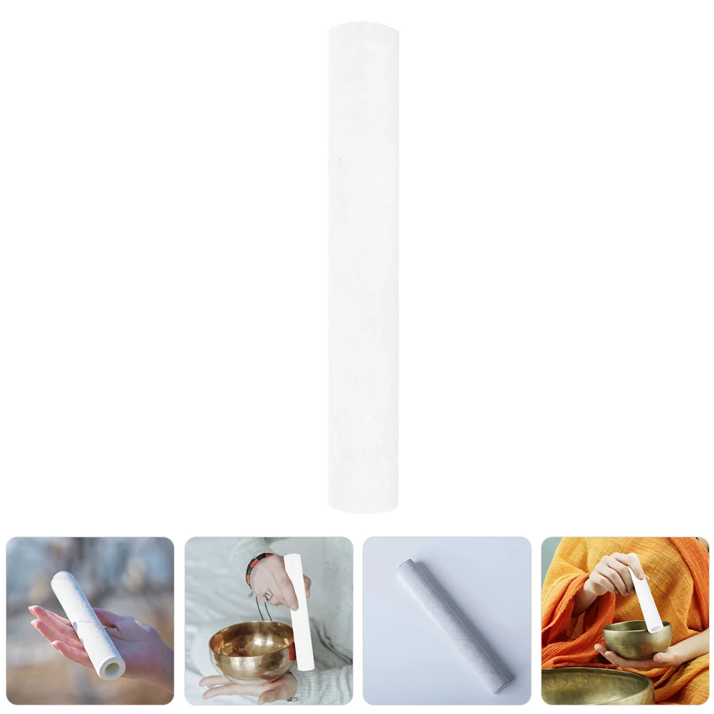 

Singing Bowl Mallet Suede Striker Hollow Sound Bowl Stick Portable Meditation Mallet