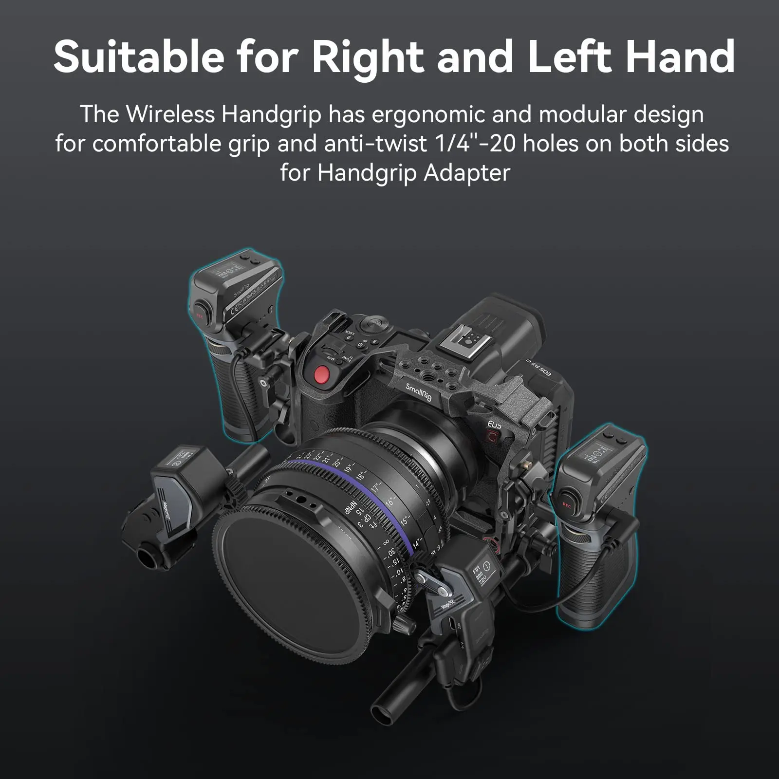 Smallrig Magicfiz-カメラ用ワイヤレスレンズ/フォーカスシステム