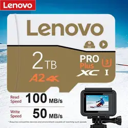 High Speed Lenovo A2 2TB Memory Card 128GB 256GB Flash UHS-3 Small Mini SD Card For 4K HD Camera / TV / Nintendo Switch / Gop