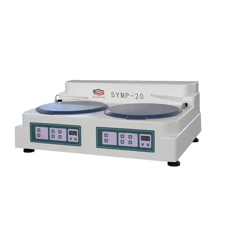 

Double disc metallographic polish-grinding machine metallographic specimen polishing machine