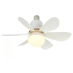 30W LED Dimmable Ceiling Fan Light with Remote Control (White - 42cm)