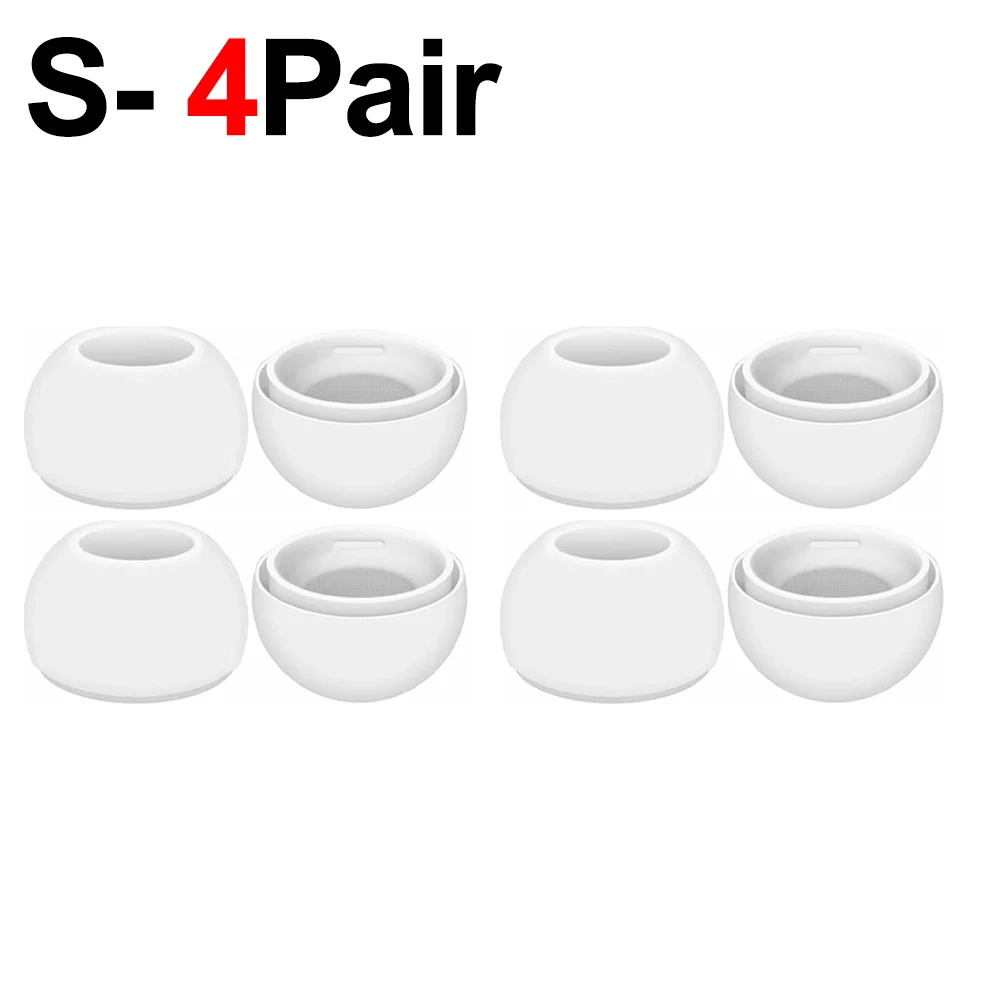 Premium Soft Silicone Anti-Slip Eartips - Comfortable Earbuds with Enhanced Grip