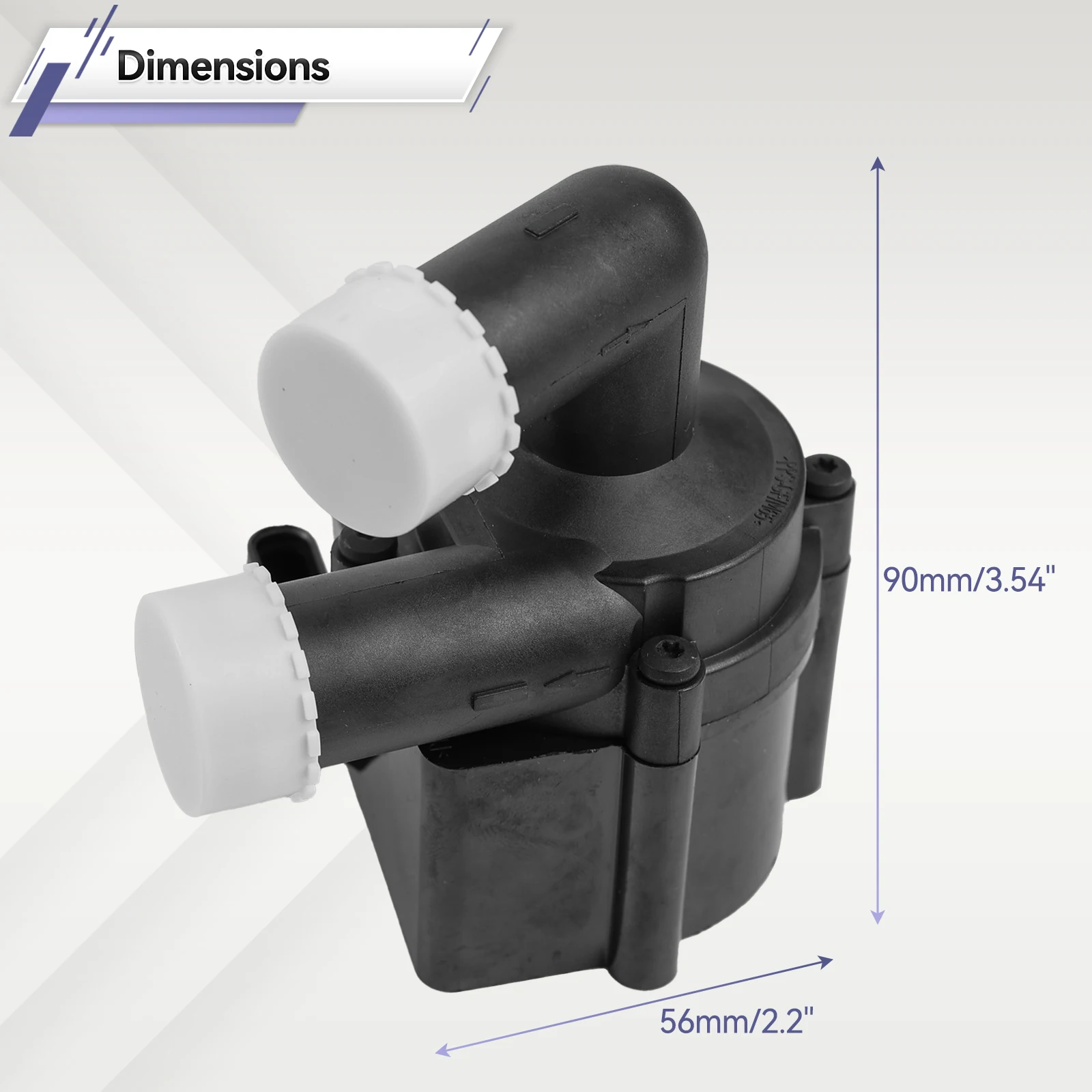 5N0965561 5N0 965 561 Car Auxiliary Cooling Water Pump For Audi A1 A3 Q3 TT VW Golf Passat Skoda Seat 1.6 TDI 2.0 TDI 5N0122093 cooling water pump