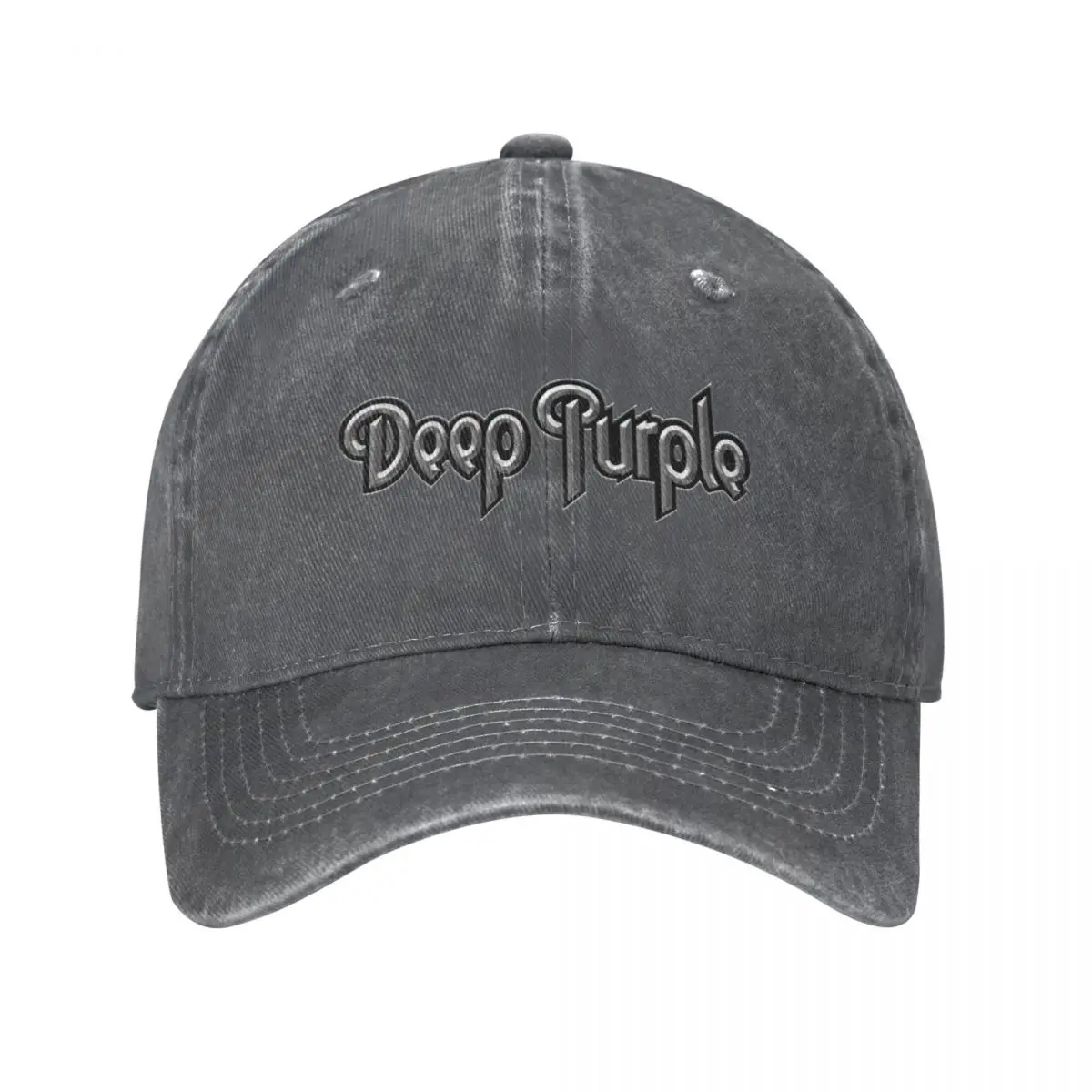 Deep Purple Smoke On The Water Baseball Caps Retro Distressed