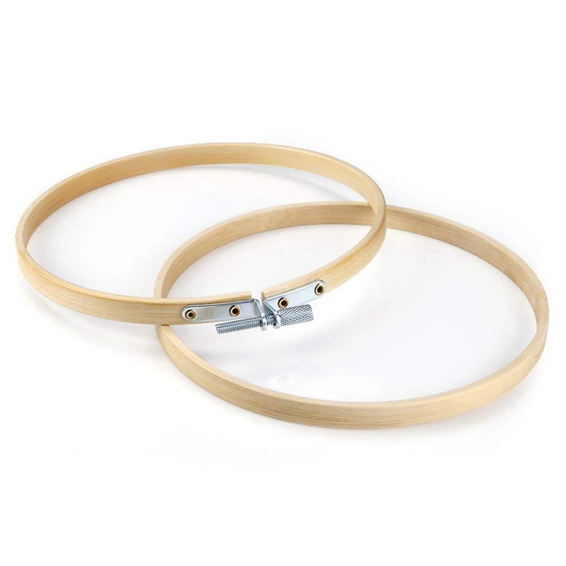 14 Pieces 6 Inch Embroidery Hoops Bulk Cross Stitch Hoop Ring With