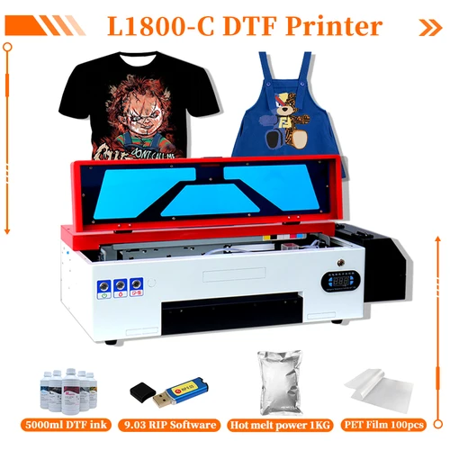 Machines Printing Shirts, Dtf Transfer Printer A3 L1800