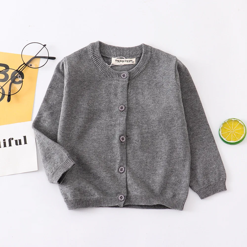 Kids Knit Jacket Coats For Spring Autumn