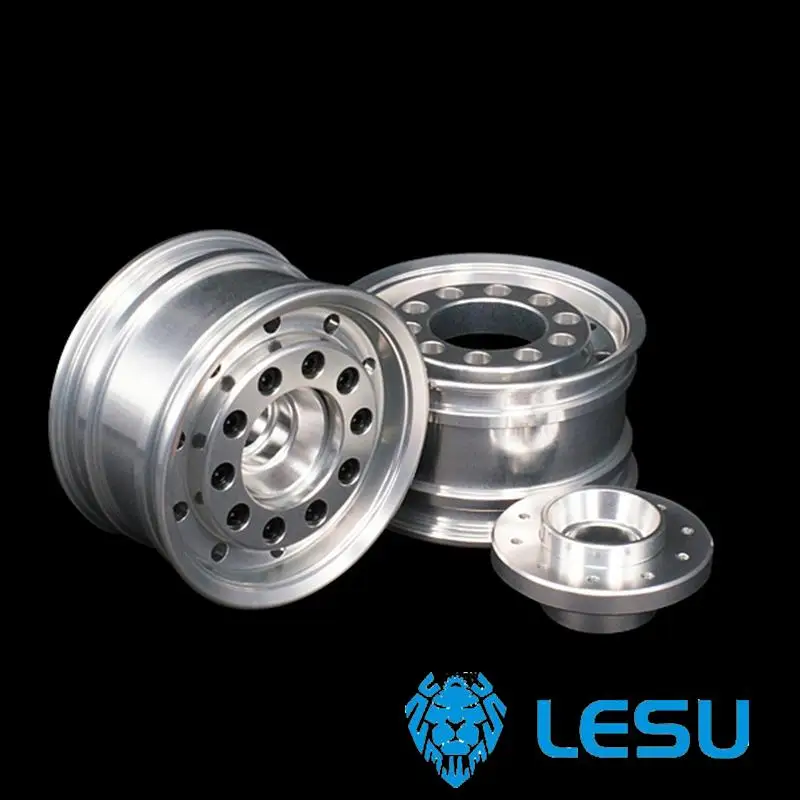 

LESU Front Wheel Metal Hub For 1/14 RC Tractor Truck Model Tamiyay Outdoor Toys TH02494