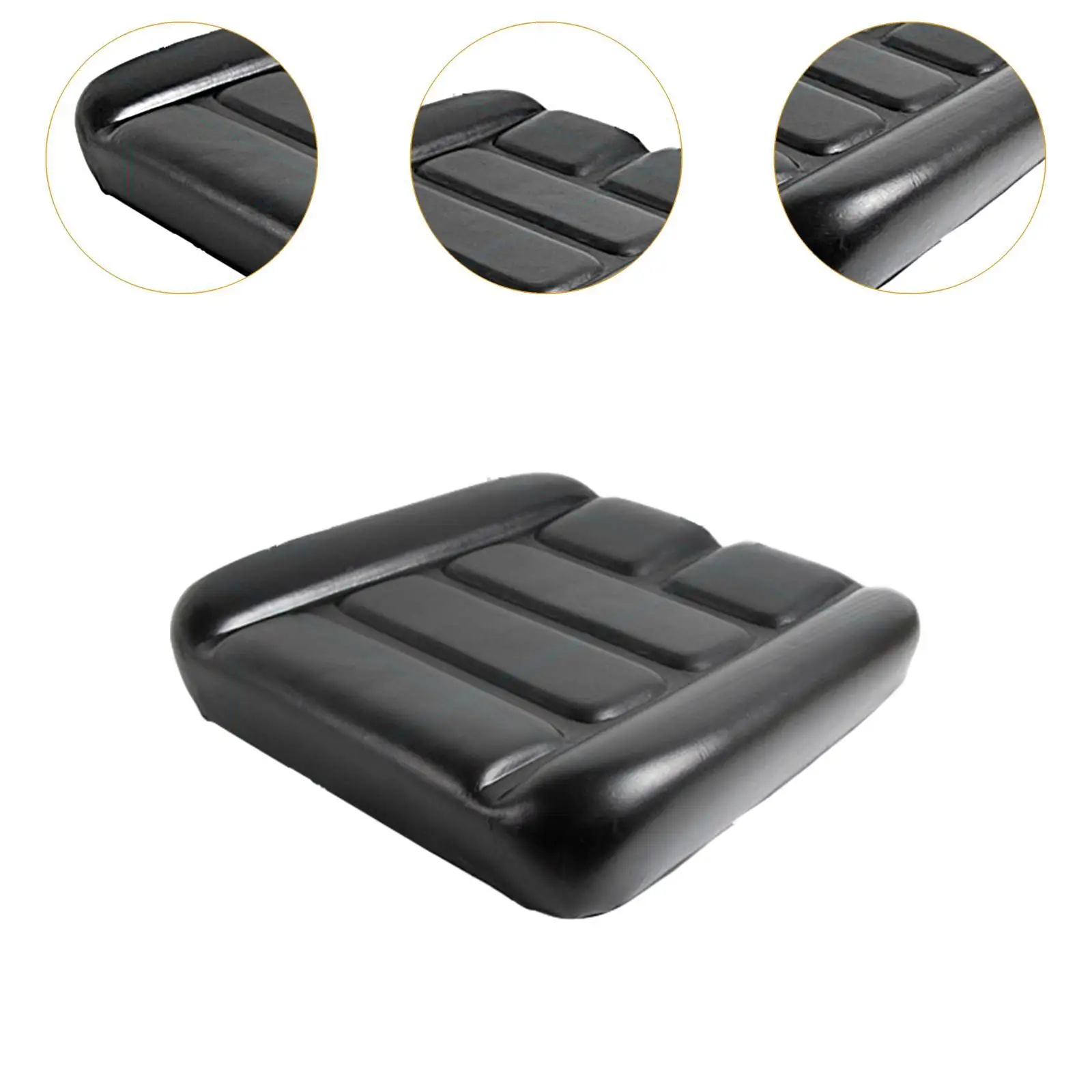 Universal Forklift Seat, Loader Seat, Agricultural Machinery Accessories, Skid Replacement PU Leather Tractor Seat Tricycle Seat