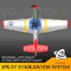 Upgrade Volantex P51D Red Mustang Airplane One-key Aerobatic 4-Ch RC Plane  Aircraft  W/Xpilot Stabilization System (761-5 ) 4