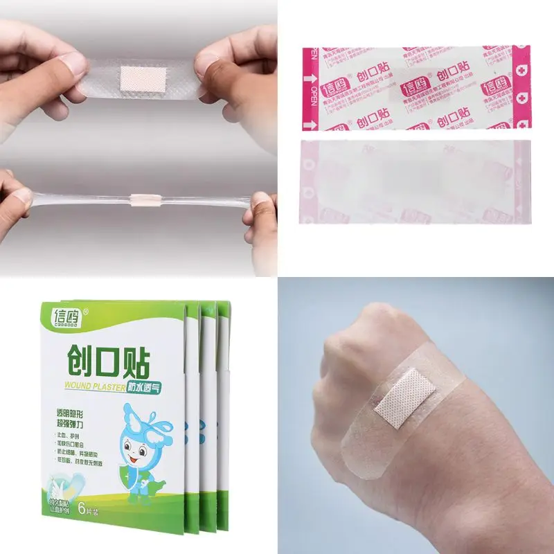 120Pcs/set Cartoon Band Aid Cute Mini Children Breathable Waterproof  Bandaids Kawaii Medical Bandages Hemostatic Patch