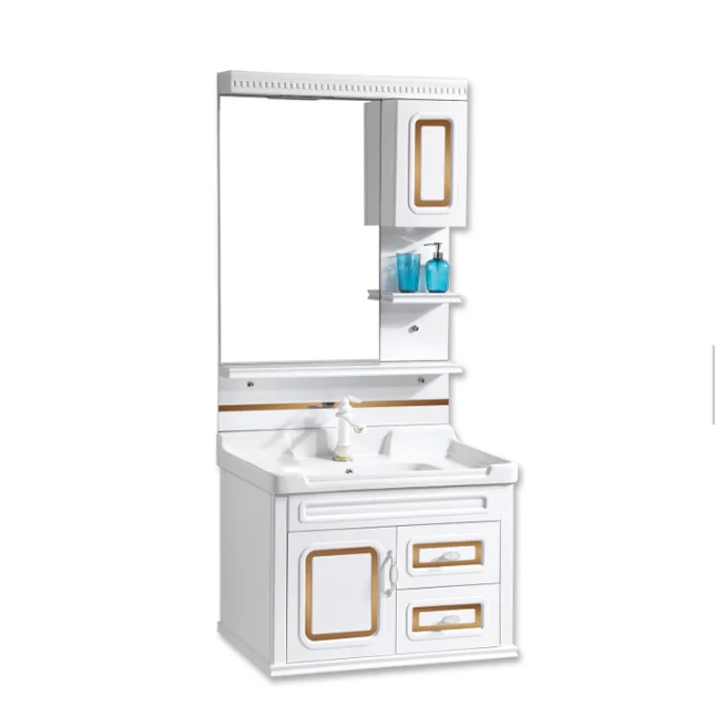 Bathroom Double Sink Vanity Luxury Pvc24 In Bathroom Cabinet