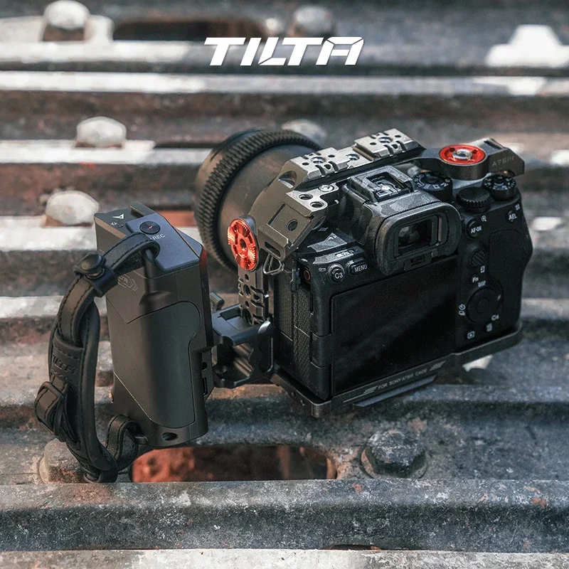 TILTA Camera Hand Wrist Strap TA-LAH-WS/TA-RAH-WS For SONY A7 A9 GH5 BMPCC 4K 6K Caemra Cage Rig accessories camera cage special link
