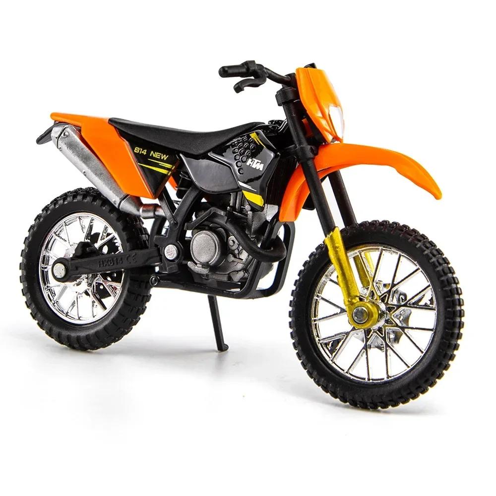 450 SX-F Alloy Motorcycle Model 1:18 Diecasts Portable Racing Finger Motobike Simulation Collection Toys For Children 4