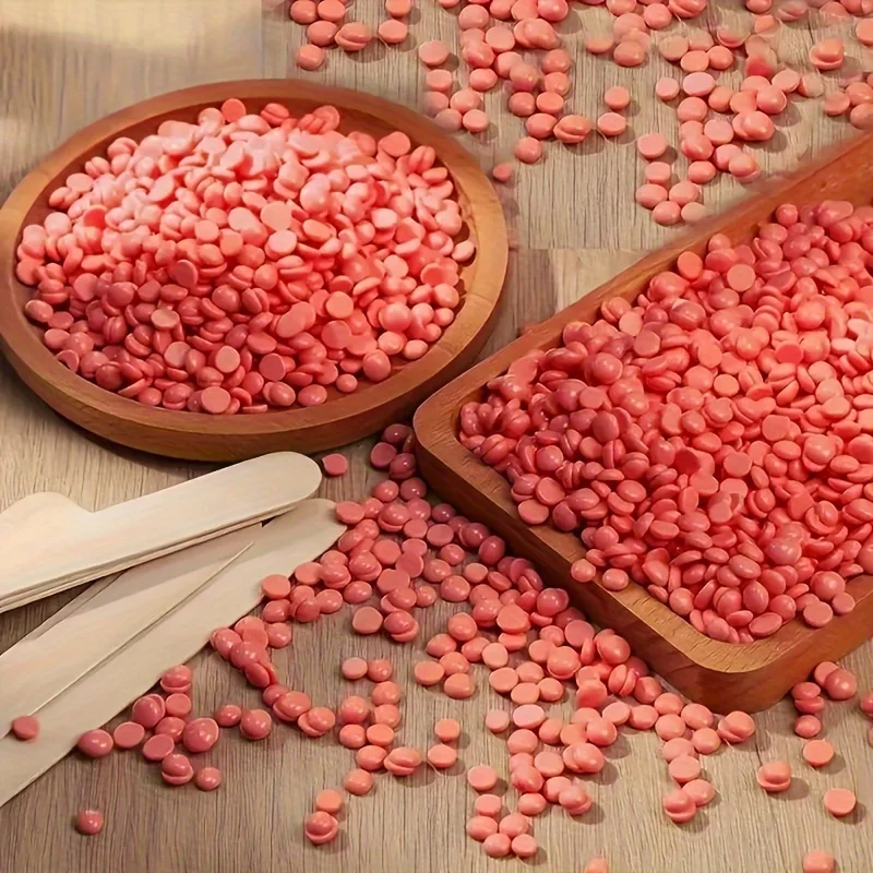 400g Hard Wax Beans for Hair Removal Body European Brazilian Pearl for Wax Warmer Waxing Beans Heater Machine